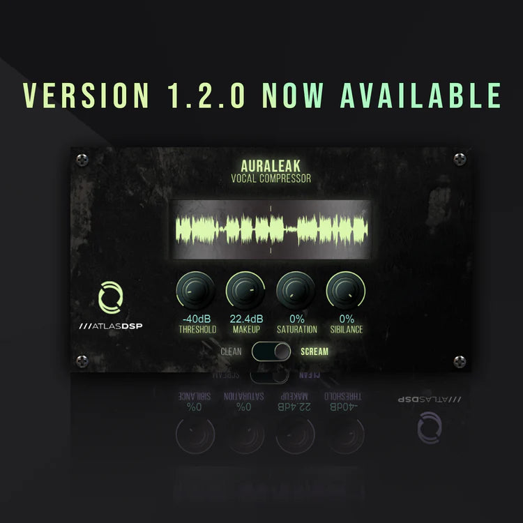 AURALEAK Vocal Compressor got MacOS support!